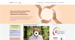 Desktop Screenshot of diabeteselamaa.fi